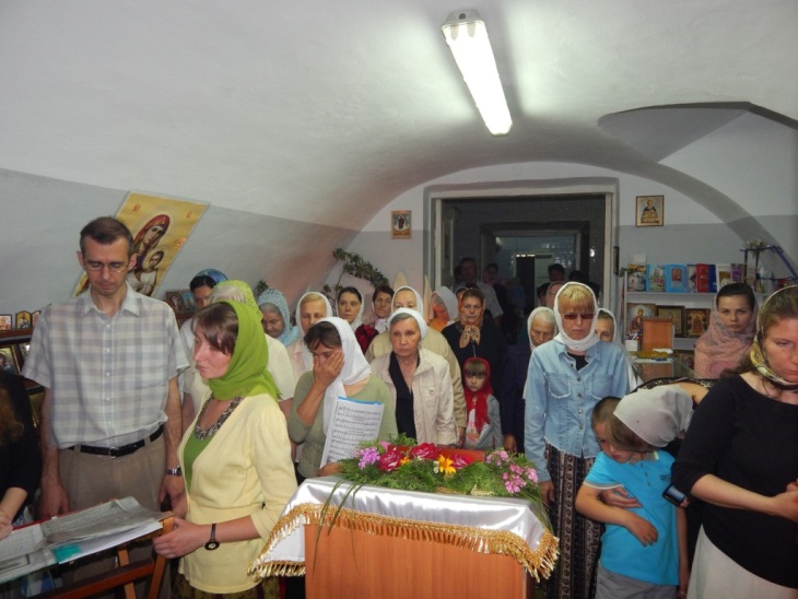 Община больничного храма в честь Святого преподобного Агапита Печерского отметила свой престольный праздник