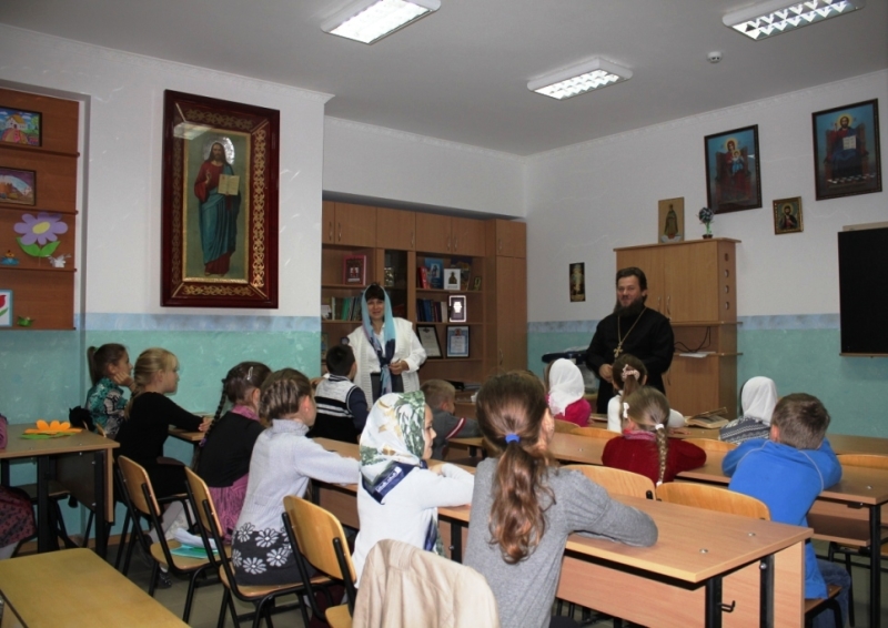 В Свято-Георгиевской воскресной школе начался учебный год