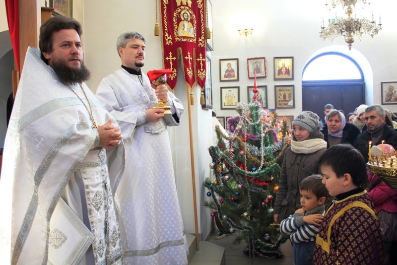 Праздник Рождества Христова в Свято-Георгиевском храме