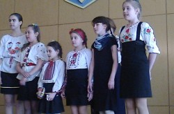 Концерт учащихся церковно-приходской школы для ветеранов Великой Отечественной войны