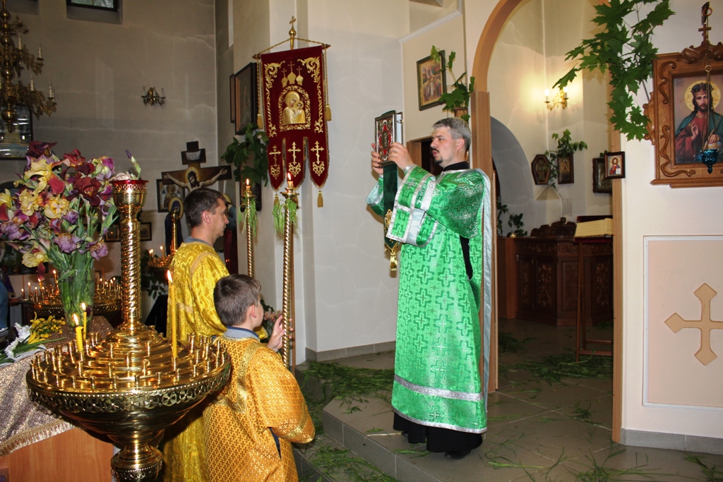День Святой Троицы в Свято-Георгиевском храме