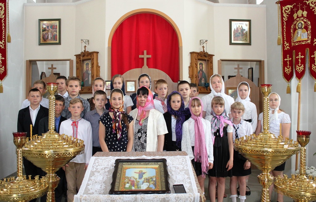 Школьники посетили Свято-Георгиевский храм с экскурсией