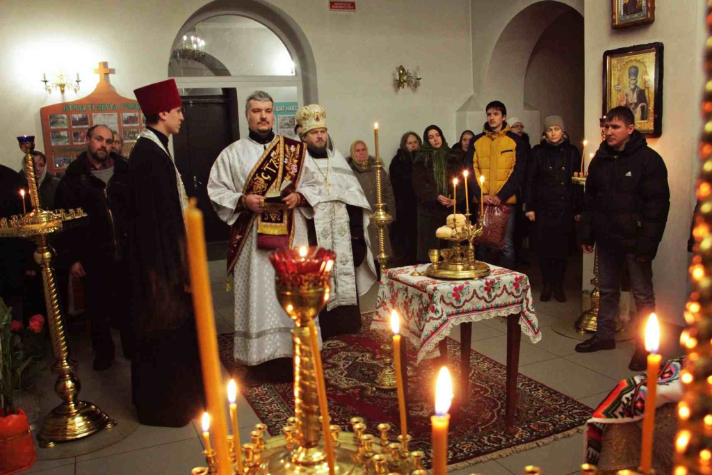 Престольный  праздник в храме князя Георгия Владимирского